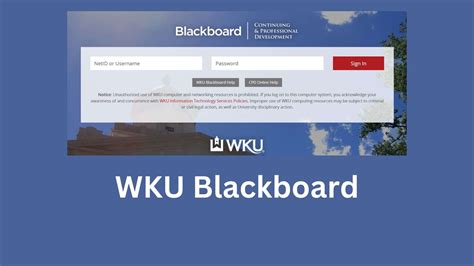 The Student Resource Portal (SRP) provides one-click access to over 65 resources - each designed to help you succeed You'll find an orientation for distance learners, technology support, library and research. . Wku blackboard
